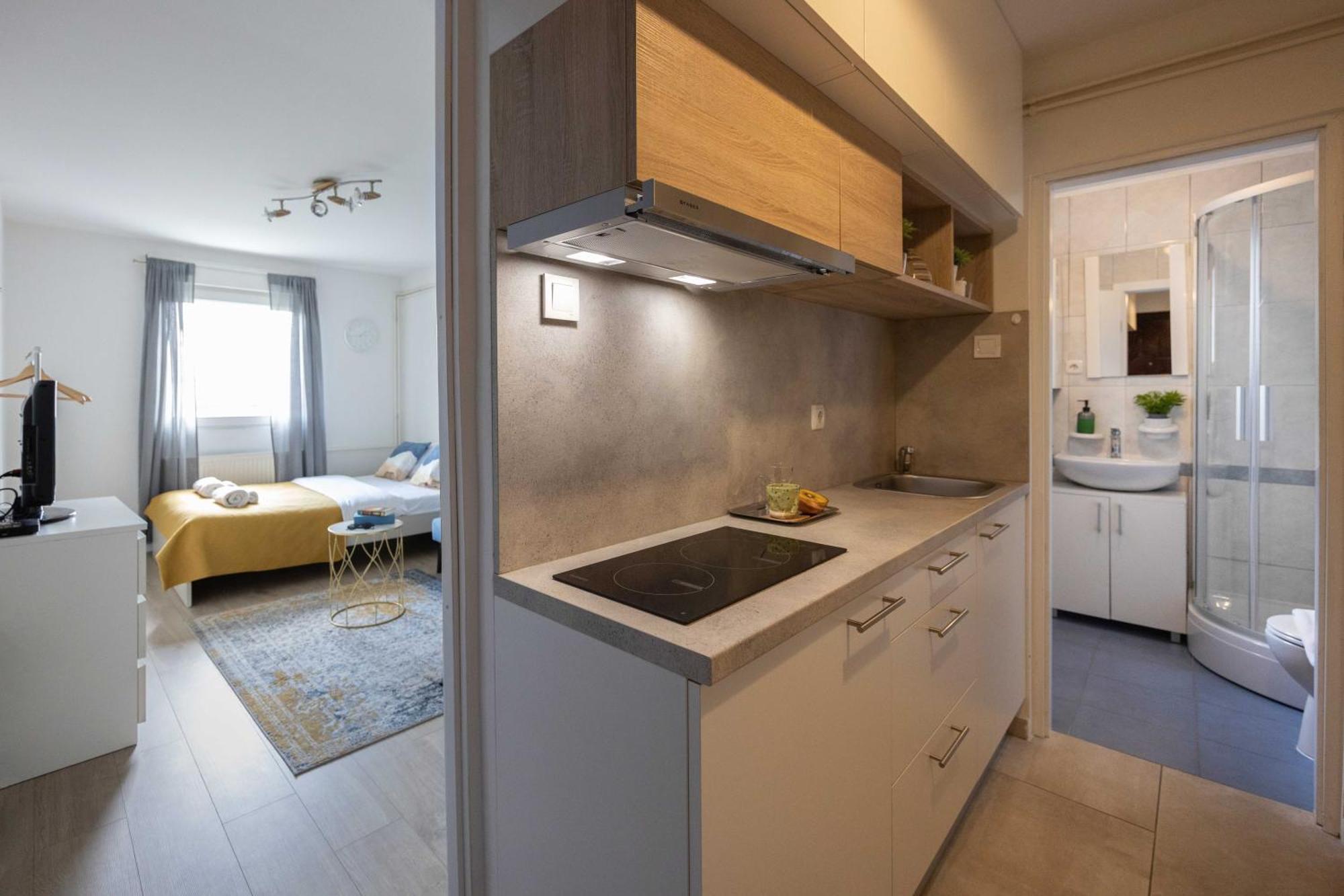 Modern Studio Near City Center Zagreb Exteriör bild